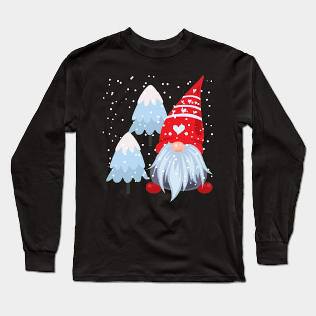 Gnomes Long Sleeve T-Shirt by Vakian